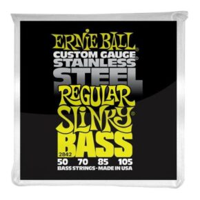 BASS GTR STR SET 50/105 REG SLINKY LIME