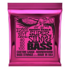 ERNIE BALL SHORT SCALE BASS - SUPER - .040/.100
