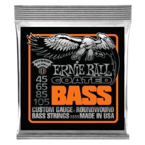 BASS GTR STR SET 45/105 HYBRID SLINKY ORANGE