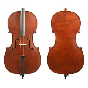 4/4 GLIGA II CELLO OUTFIT DARK ANTIQUE FINISH