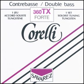 DOUBLE BASS SET SOLO TUNGSTEN FORTE-TX 360TX