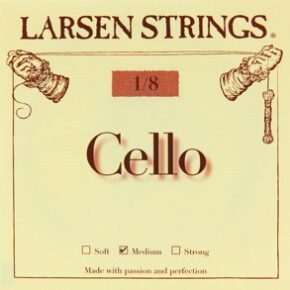 LARSEN CELLO (MED) SET 1/8
