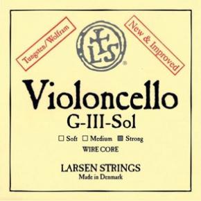 LARSEN CELLO WIRE CORE (STRONG) G 4/4