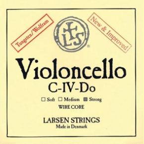 LARSEN CELLO WIRE CORE (STRONG) C 4/4