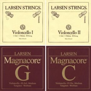 LARSEN CELLO SET STRONG A&D WITH MAGNACORE G&C