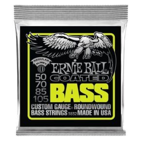 BASS GTR STR SET 50/105 REG SLINKY LIME