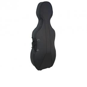 1/4 SIZE CELLO CASE L/W WHEELS BLACK
