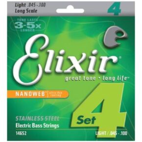 BASS GTR 5 STR SET 45/130 CTD-SS MED/LT LONG SCA